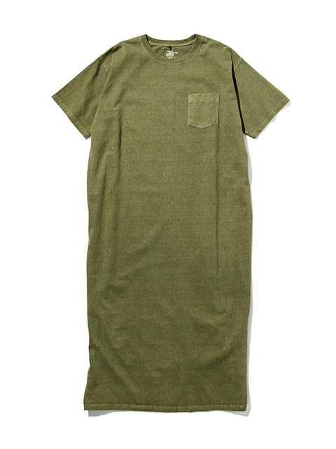 [WOMEN'S] ショートスリーブポケットマキシワンピース　[2024 Spring/Summer]