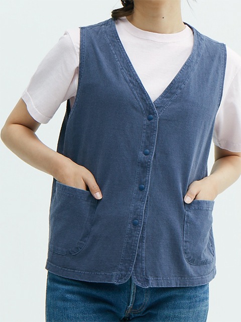 [WOMEN'S] スナップT-ベスト [2025 Spring/Summer]