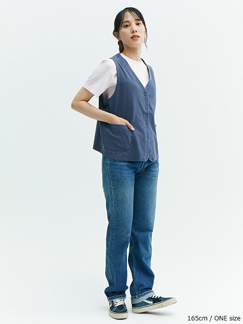 [WOMEN'S] スナップT-ベスト [2025 Spring/Summer]