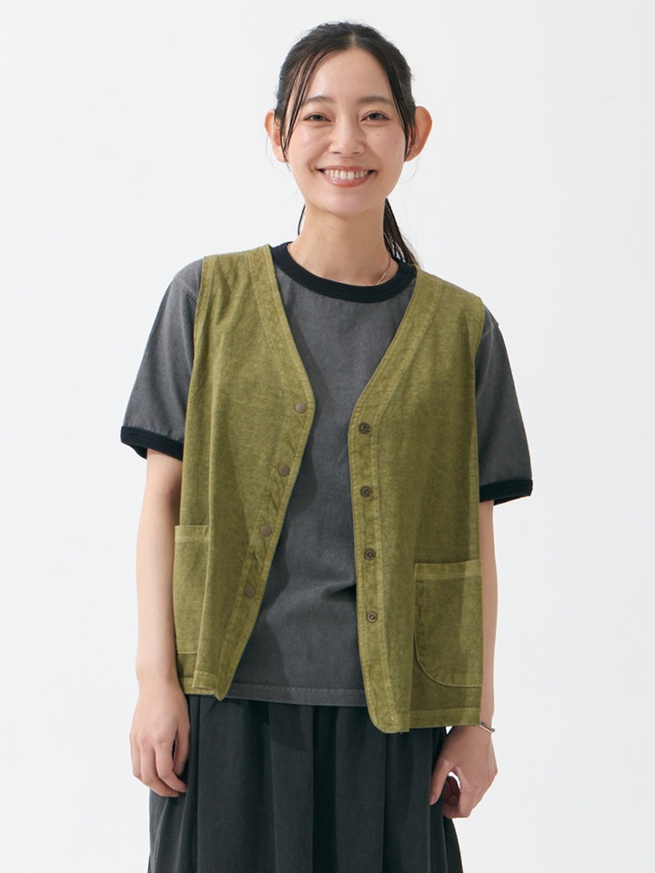 [WOMEN'S] スナップT-ベスト [2026 Spring/Summer]