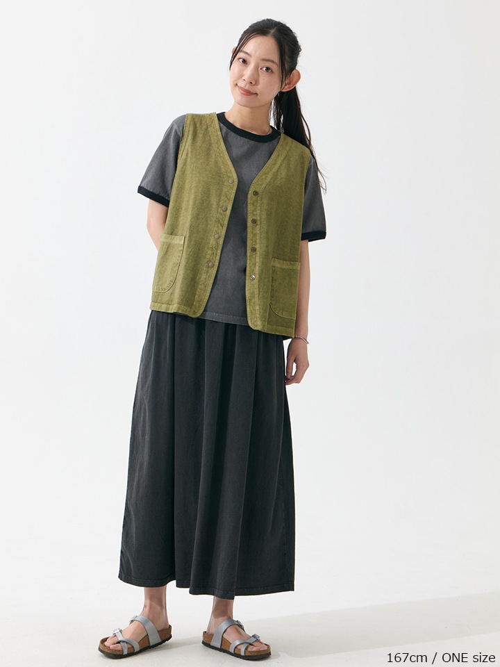[WOMEN'S] スナップT-ベスト [2026 Spring/Summer]