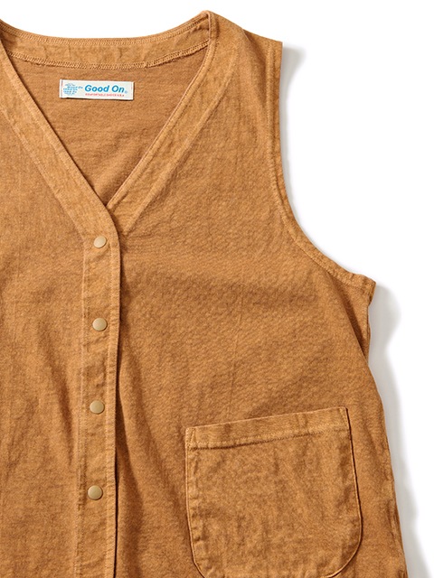 [WOMEN'S] スナップT-ベスト [2025 Spring/Summer]