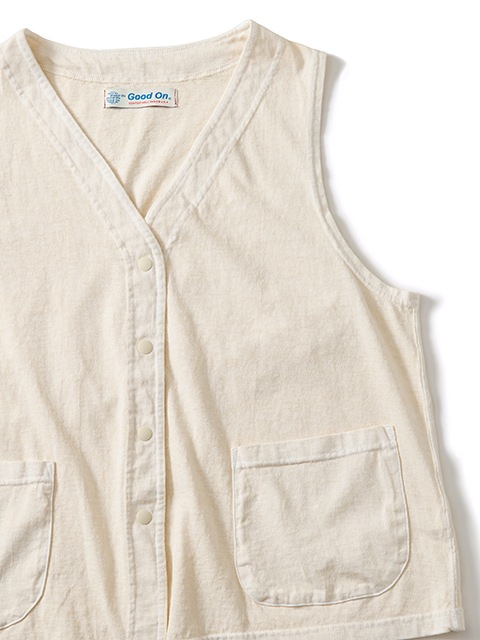 [WOMEN'S] スナップT-ベスト [2025 Spring/Summer]
