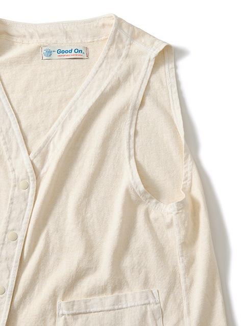 [WOMEN'S] スナップT-ベスト [2025 Spring/Summer]