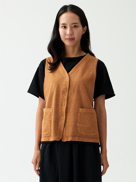 [WOMEN'S] スナップT-ベスト [2025 Spring/Summer]