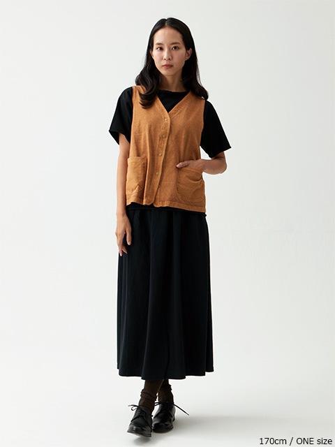 [WOMEN'S] スナップT-ベスト [2025 Spring/Summer]