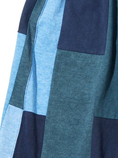 [WOMEN'S] ストライプパッチワークT-マキシスカート [2021 Spring/Summer]
