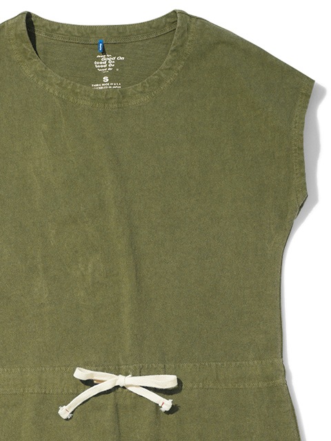 [WOMEN'S] ノースリーブT-ワンピース [2021 Spring/Summer]
