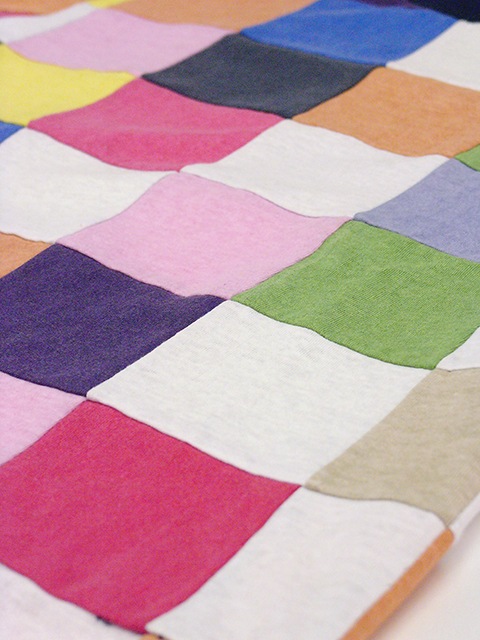 ショートスリーブスクエアパッチワークＴシャツ [2021 Spring/Summer]