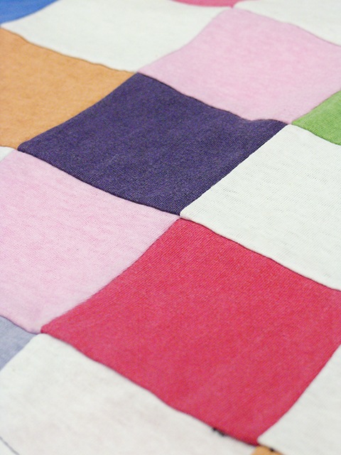 ショートスリーブスクエアパッチワークＴシャツ [2021 Spring/Summer]