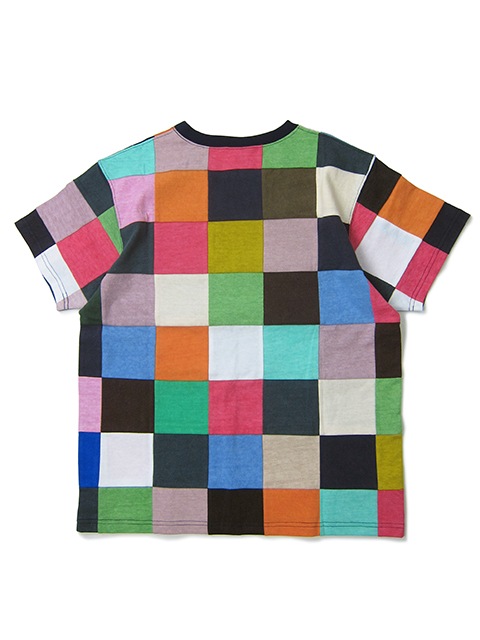 ショートスリーブスクエアパッチワークＴシャツ [2021 Spring/Summer]