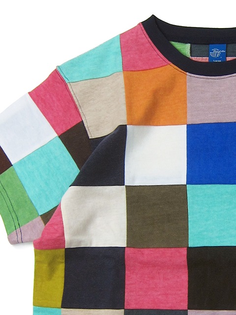 ショートスリーブスクエアパッチワークＴシャツ [2021 Spring/Summer]