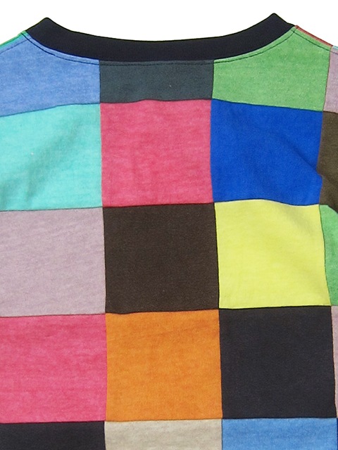 ショートスリーブスクエアパッチワークＴシャツ [2021 Spring/Summer]