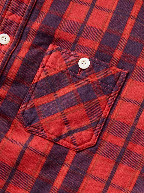 フランネルチェックスウェットシャツジャケット [2025 Fall/Winter]