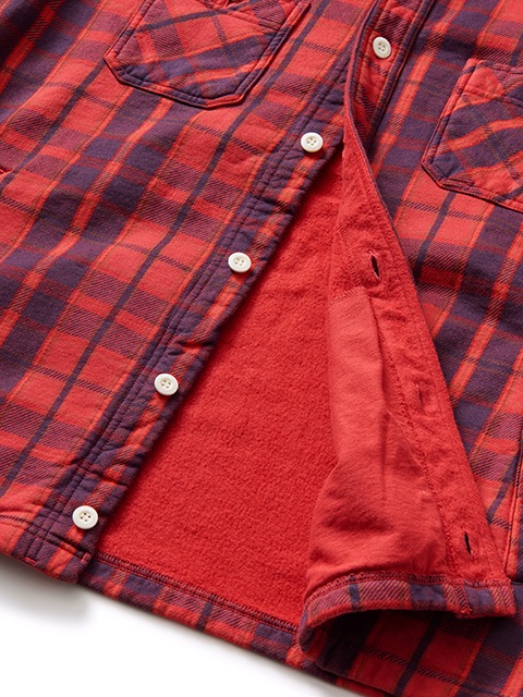 フランネルチェックスウェットシャツジャケット [2025 Fall/Winter]