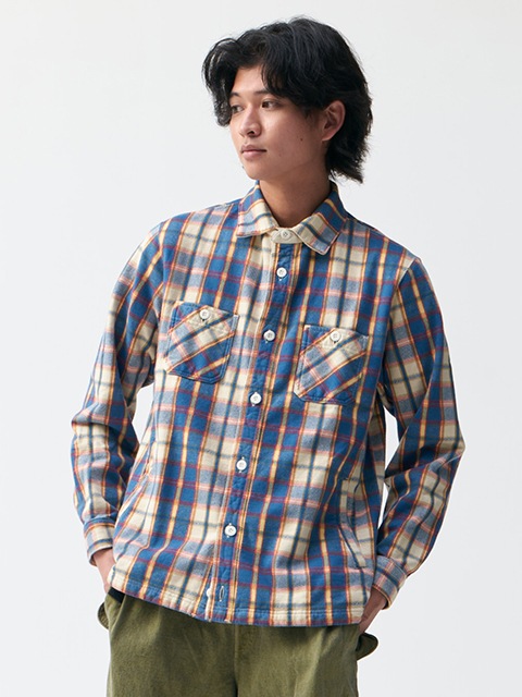 フランネルチェックスウェットシャツジャケット [2025 Fall/Winter]