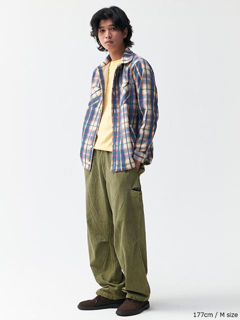 フランネルチェックスウェットシャツジャケット [2025 Fall/Winter]