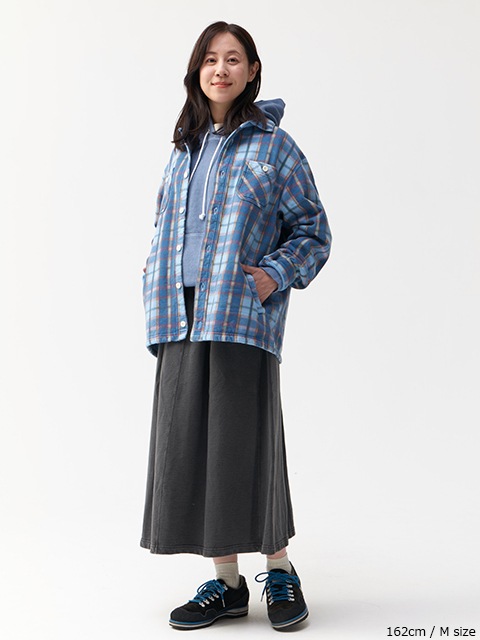 フランネルチェックスウェットシャツジャケット [2025 Fall/Winter]
