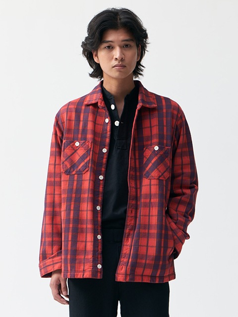 フランネルチェックスウェットシャツジャケット [2025 Fall/Winter]