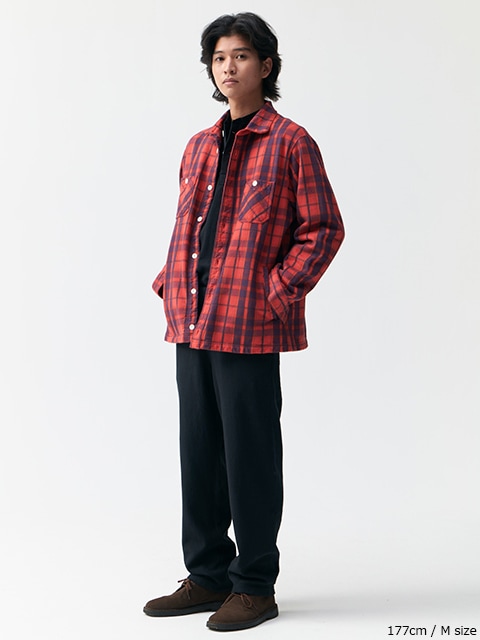 フランネルチェックスウェットシャツジャケット [2025 Fall/Winter]