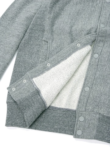 スウェットフロントスナップジャケット [2014 Fall/Winter]