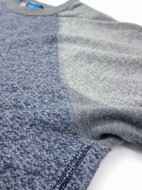 2トーンラグランクルースウェットシャツ [2016 Fall/Winter]