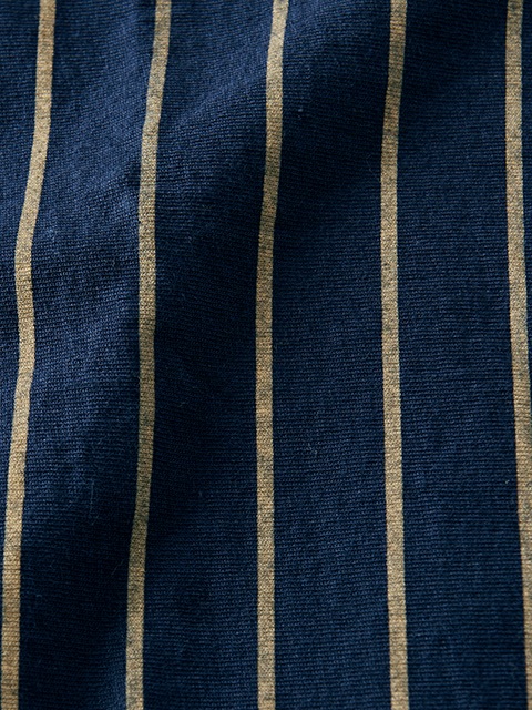 ショートスリーブストライプヘンリーＴシャツ [2019春夏]