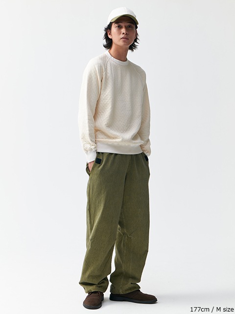 光電子キルトラグランクルーシャツ [2025 Fall/Winter]