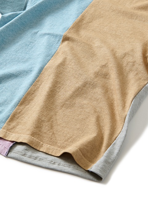 カラーブロックショートスリーブＴシャツ [2022 Spring/Summer]
