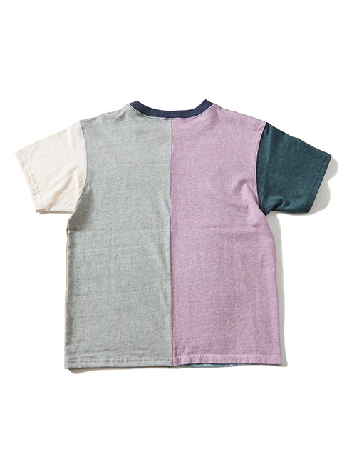 カラーブロックショートスリーブＴシャツ [2022 Spring/Summer]