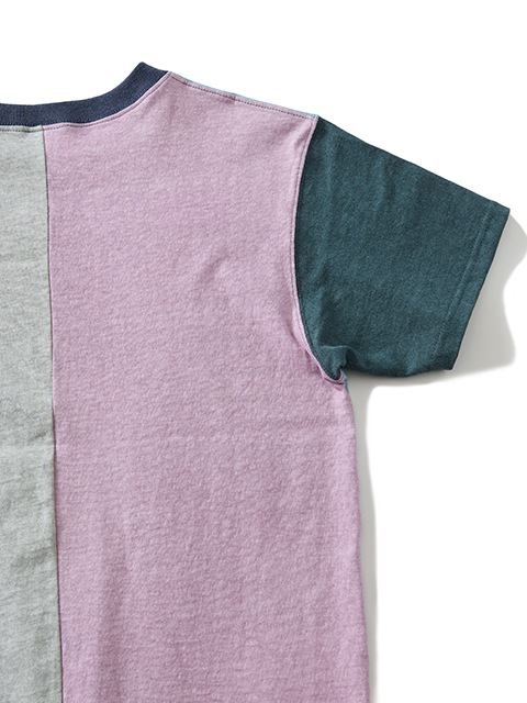 カラーブロックショートスリーブＴシャツ [2022 Spring/Summer]