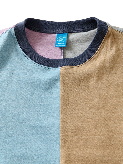 カラーブロックショートスリーブＴシャツ [2022 Spring/Summer]