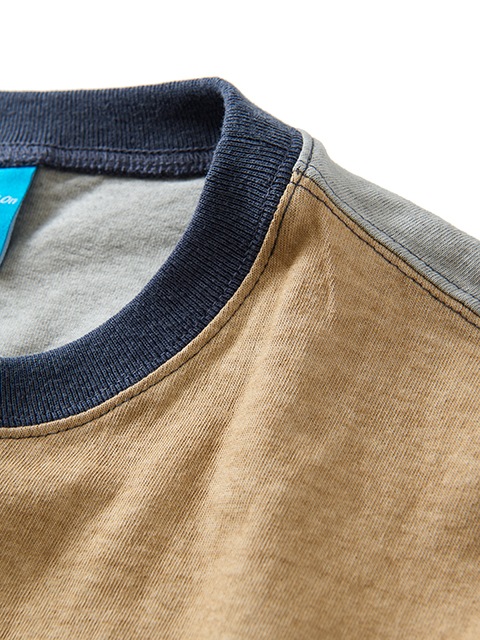 カラーブロックショートスリーブＴシャツ [2022 Spring/Summer]