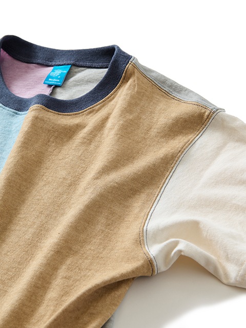 カラーブロックショートスリーブＴシャツ [2022 Spring/Summer]