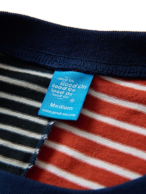 カラーブロックボーダーショートスリーブＴシャツ [2022 Spring/Summer]