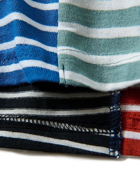 カラーブロックボーダーショートスリーブＴシャツ [2022 Spring/Summer]