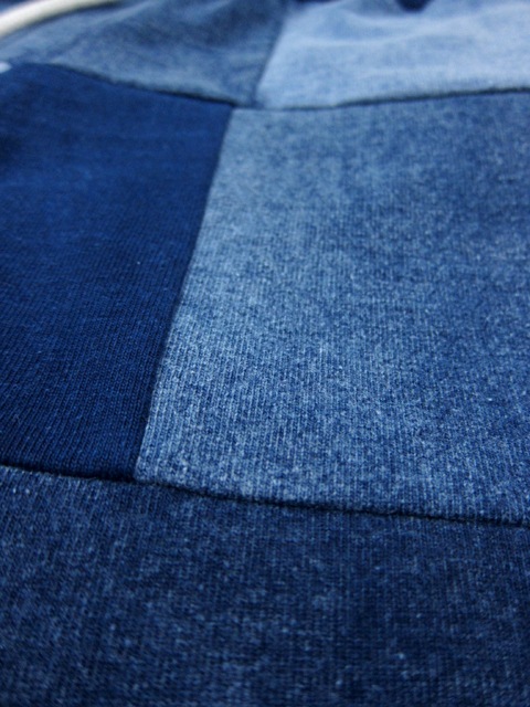 インディゴパッチワークヘビージャージートラベルショーツ [2017 Spring/Summer]