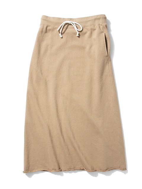 [WOMEN'S] スウェットマキシスカート [2022 Fall/Winter]