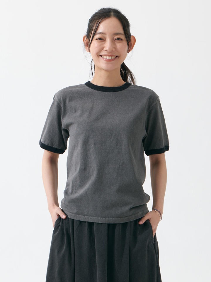 ショートスリーブブラックリンガーＴシャツ [2026 Spring/Summer]