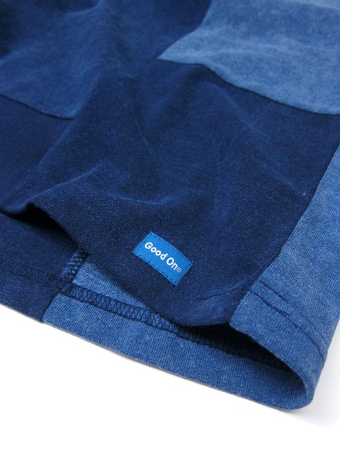 インディゴモンドリアンショートスリーブポケットTシャツ [2017 Spring/Summer]