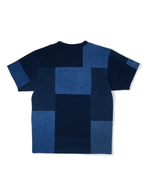 インディゴモンドリアンショートスリーブポケットTシャツ [2017 Spring/Summer]