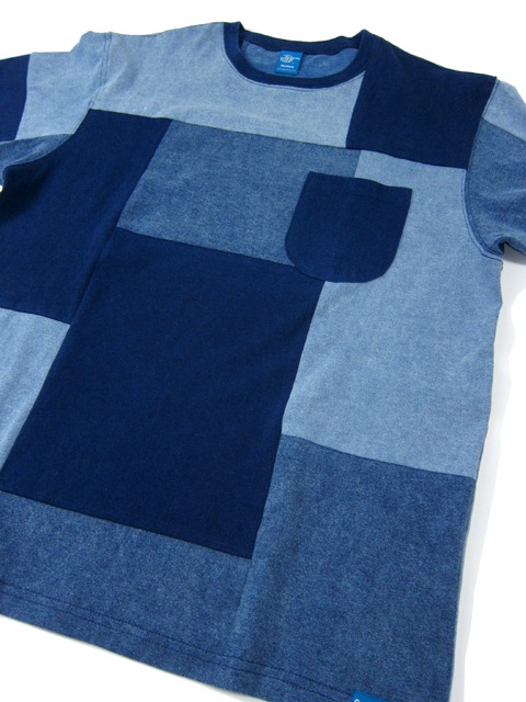 インディゴモンドリアンショートスリーブポケットTシャツ [2017 Spring/Summer]