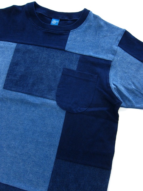 インディゴモンドリアンショートスリーブポケットTシャツ [2017 Spring/Summer]