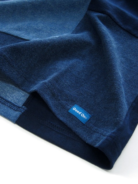 インディゴモンドリアンショートスリーブポケットTシャツ [2017 Spring/Summer]