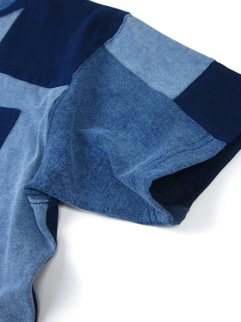 インディゴモンドリアンショートスリーブポケットTシャツ [2017 Spring/Summer]