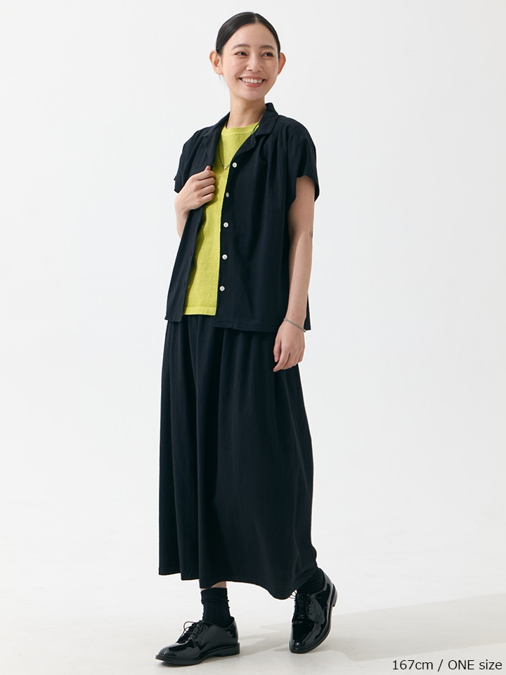 [WOMEN'S] ギャザーT-マキシスカート [2026 Spring/Summer]