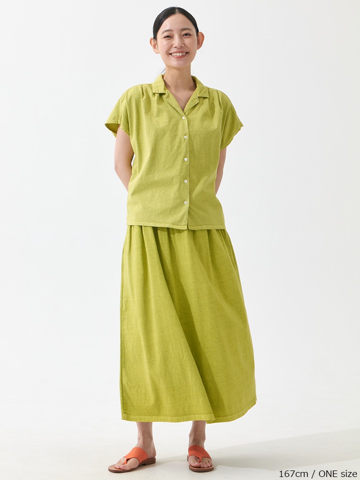 [WOMEN'S] ギャザーT-マキシスカート [2026 Spring/Summer]
