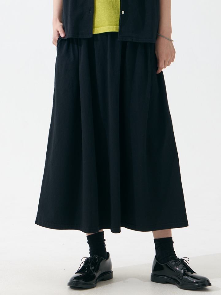 [WOMEN'S] ギャザーT-マキシスカート [2026 Spring/Summer]