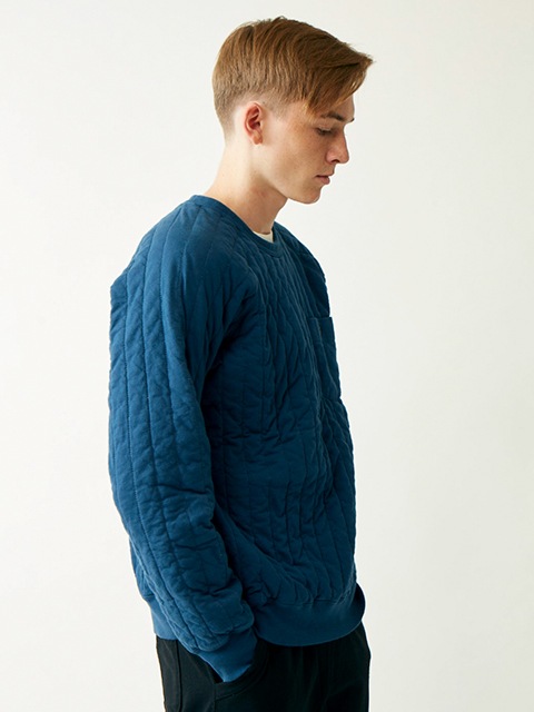 パデッドクルーシャツ [2018 Fall/Winter]