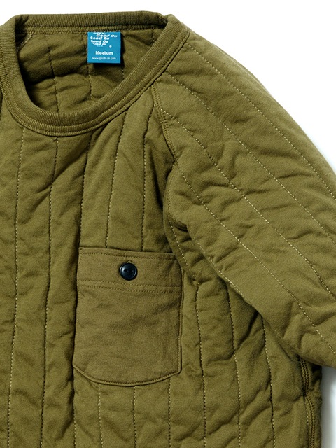 パデッドクルーシャツ [2018 Fall/Winter]